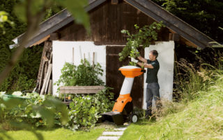 Gartenhäcksler Stihl GHE 355 und GHE 375 im Einsatz günstig kaufen