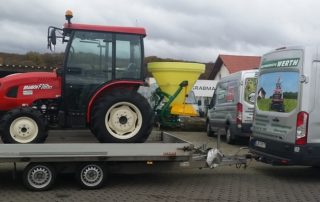 Traktor Branson Kommunaltraktor für Winterdienst Schneeschild Streuer Kabine günstig kaufen