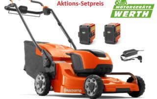 Akku Rasenmäher Husqvarna LC 347iVX BLI20 QC80 Set Aktion günstig kaufen