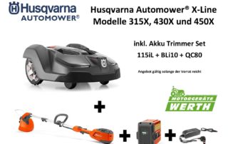 Husqvarna Automower x-line Frühlingsaktion günstig kaufen