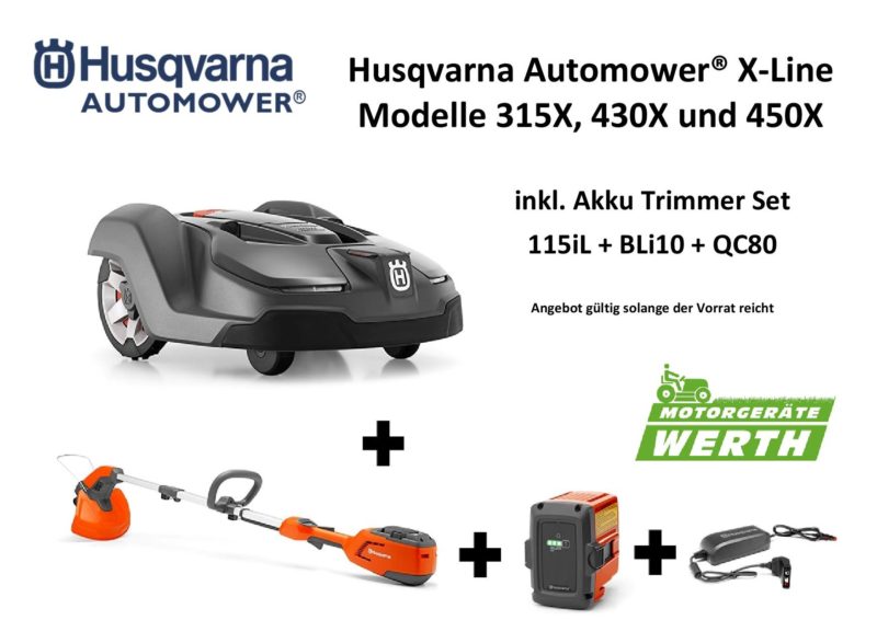 Husqvarna Automower x-line Frühlingsaktion günstig kaufen