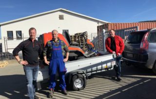 Husqvarna Rider RC 320Ts AWD Kundenübergabe FC Schöffengrund