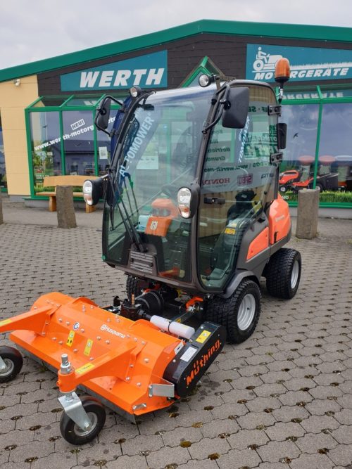 Profi Frontmäher Rider P 525DX mit Kabine Aufsitzmäher Rasentraktor