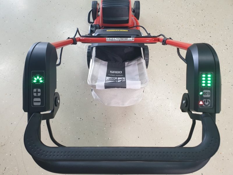 AkkuRasenmäher Sabo 43Accu Vario Setpreis mit Radantrieb günstig kaufen
