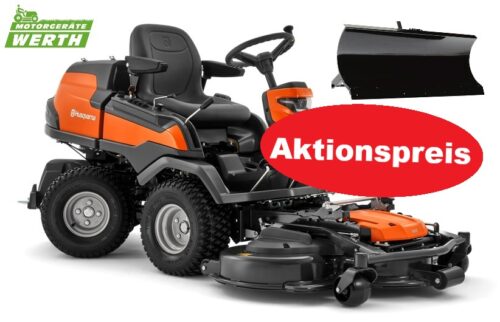 Husqvarna Frontmaeher Rasentraktor Rider 420TsX AWD schneeschild winterdienst günstig kaufen