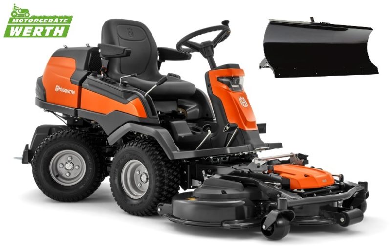 Rasentraktor Husqvarna Rider 420TsX AWD Allrad + Schneeschild. Werth