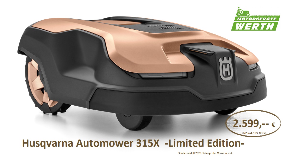 Husqvarna Automower 315X Limited Edition Mähroboter günstig kaufen