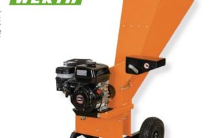 Häcksler mit Benzinmotor für den Garten