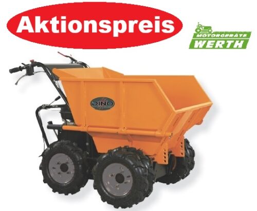 Raddumper Minidumper Raupendumper DINO Benzinmotor Allrad günstig kaufen