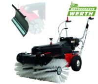 Kehrmaschine Lazer KM 80 Vario Limpar mit Honda Motor Schneeschild Winterpaket Winterdienst günstig kaufen
