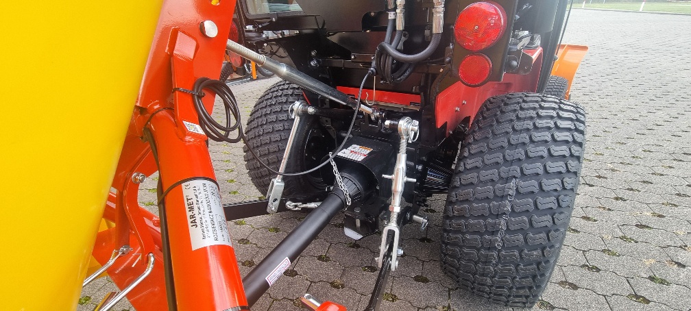  Winterdienst Traktor Kompakttraktor Branson 2505h TYM T255 Yanmar Motor Schneeschild Salzstreuer günstig kaufen