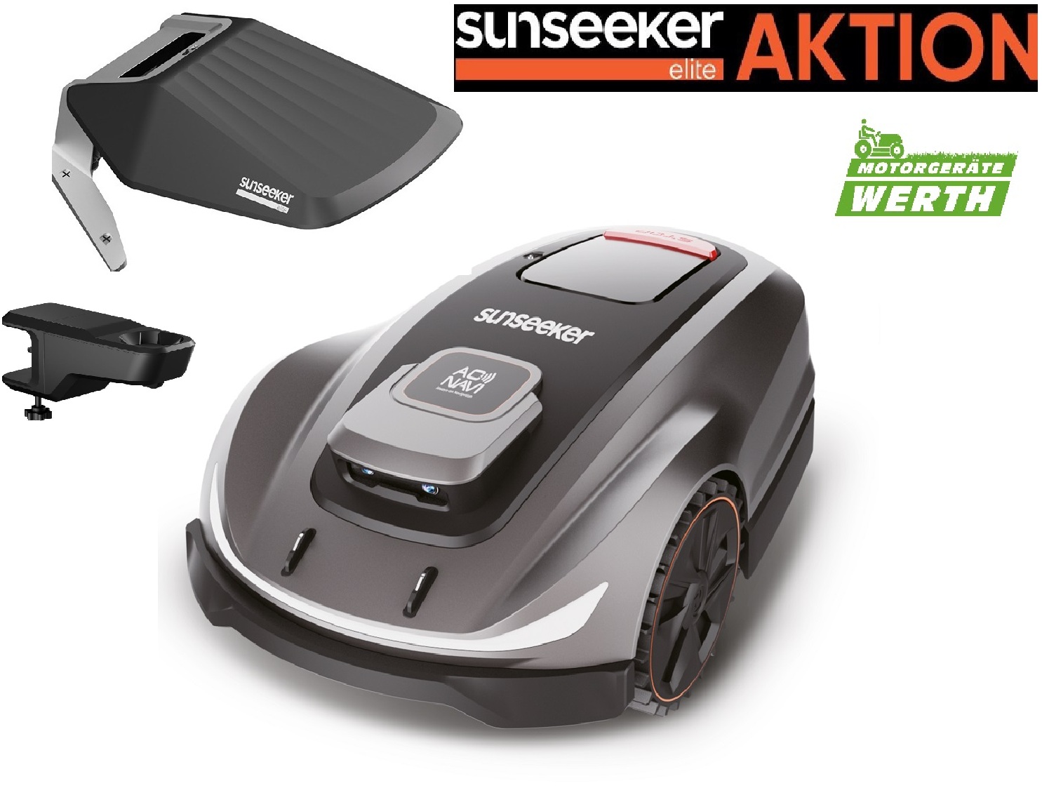 Sunseeker X5 Rasenroboter kabellos rtk Mähroboter Allrad AWD ohne Kabel günstig kaufen