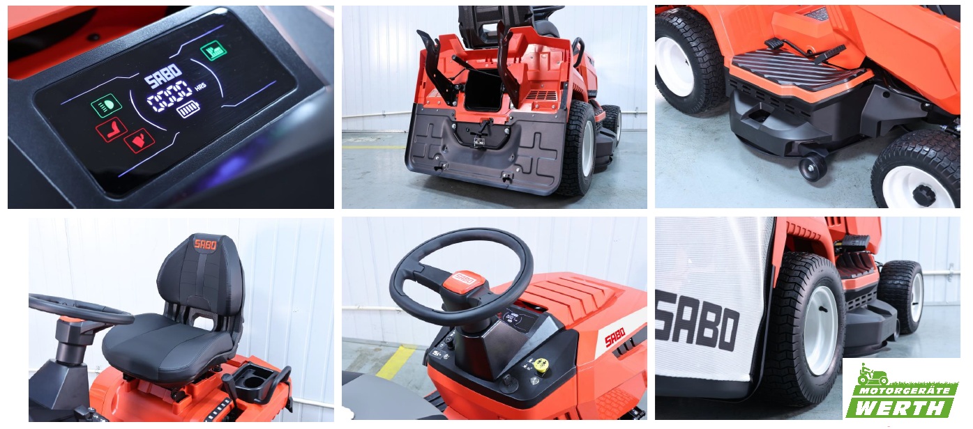 Rasentraktor Sabo 84-H 92-H 102-H günstig kaufen bei Werth Motorgeräte