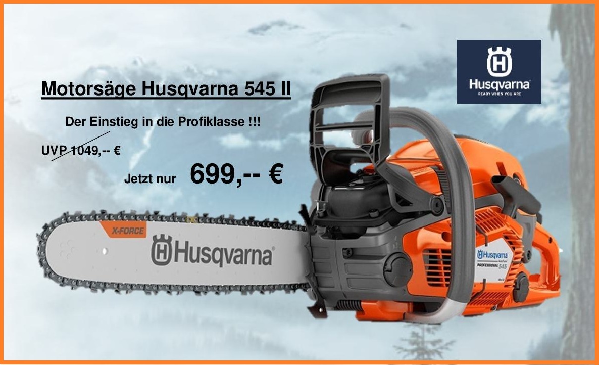 Husqvarna Motorsäge 545 Mark 2 günstig kaufen
