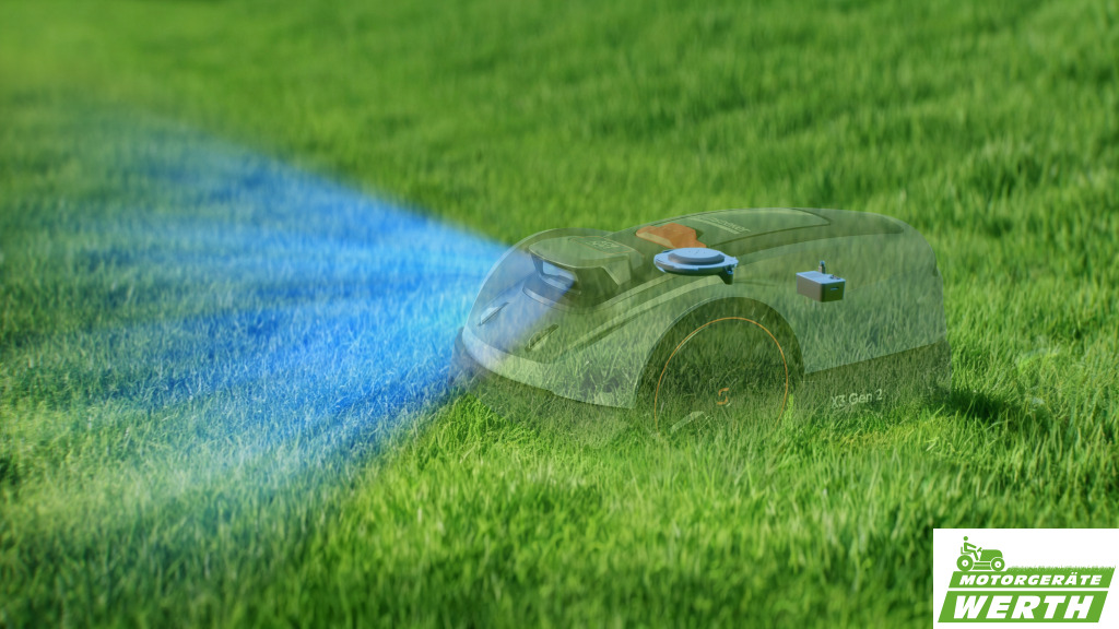 Sunseeker X3 Gen 2 Rasenroboter Mähroboter Händler ohne Begrenzungskabel Kamera RTK GPS kaufen günstig Angebot Werth Motorgeräte Kamera Radarkamera
