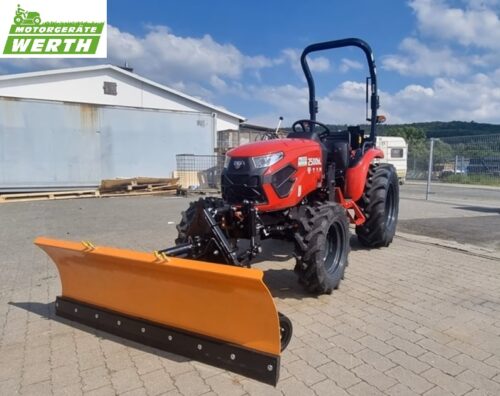 Schneeschild Vares Kommunal Schneeräumschild Schneepflug Winterdienst Traktor Schlepper hydraulisch schwenkbar Tym Branson Tafe Kubota Iseki John Deere Solis günstig kaufen