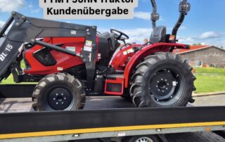 TYM F50RN Traktor Händler Hunde Angebot kaufen Vorführung Abholung Branson Kompakttraktor Frontlader