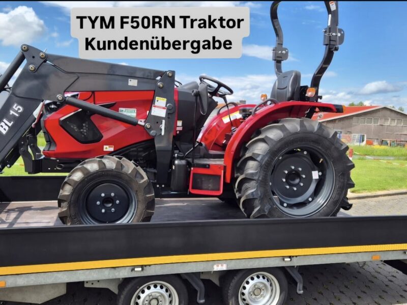 TYM F50RN Traktor Händler Hunde Angebot kaufen Vorführung Abholung Branson Kompakttraktor Frontlader